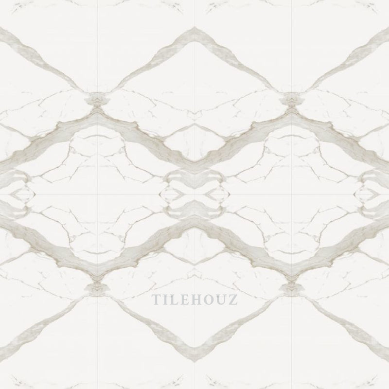 Prestigio Calacatta Lucido Book Match 60 X Porcelain Tiles