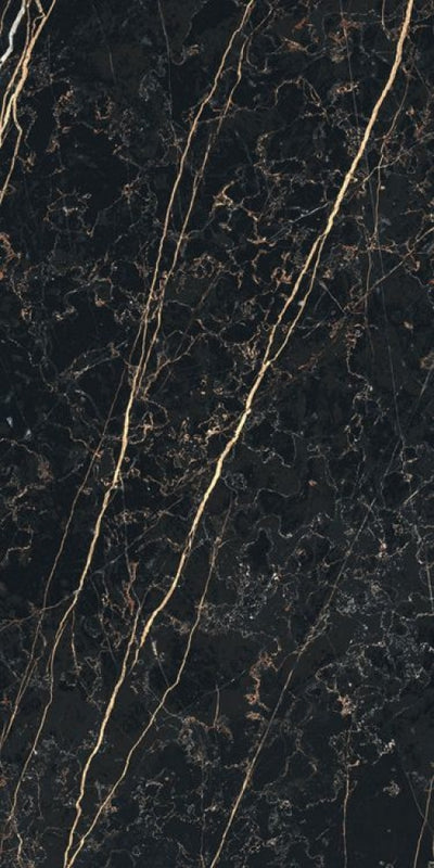 Prexious Thunder Night Glossy 12 X 24 Porcelain Tiles