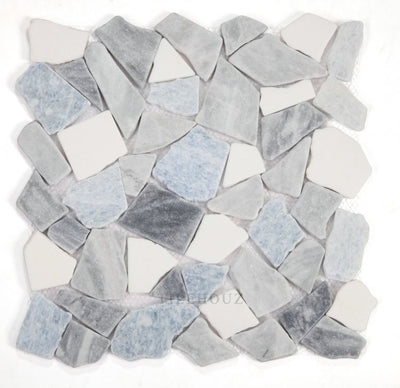 River Stone Blue Ocean 12 X Marble