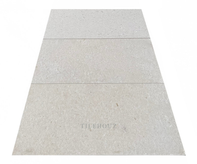 Raw Silk Limestone 12X24 Tile Brushed