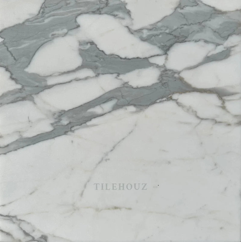 Statuary Premium Italian Marble 18X18 Tile Polished&Honed