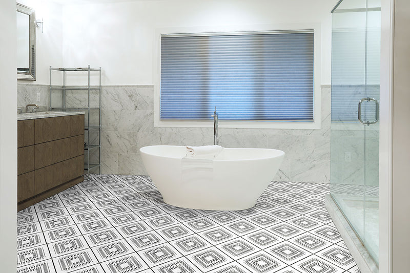 Zaria Tessa 8x8 Encaustic-Look Porcelain Tile