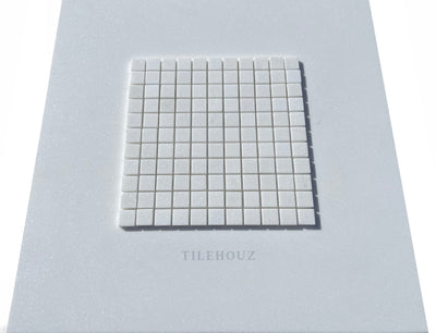 Thassos White Marble 1 X Mosaic Tile Polished&Honed Wall & Ceiling