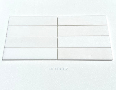 Thassos White Marble 2X8 Tile Polished&Honed (A1)
