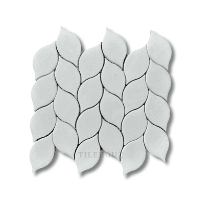 Thassos Leaf Mosaic Polished