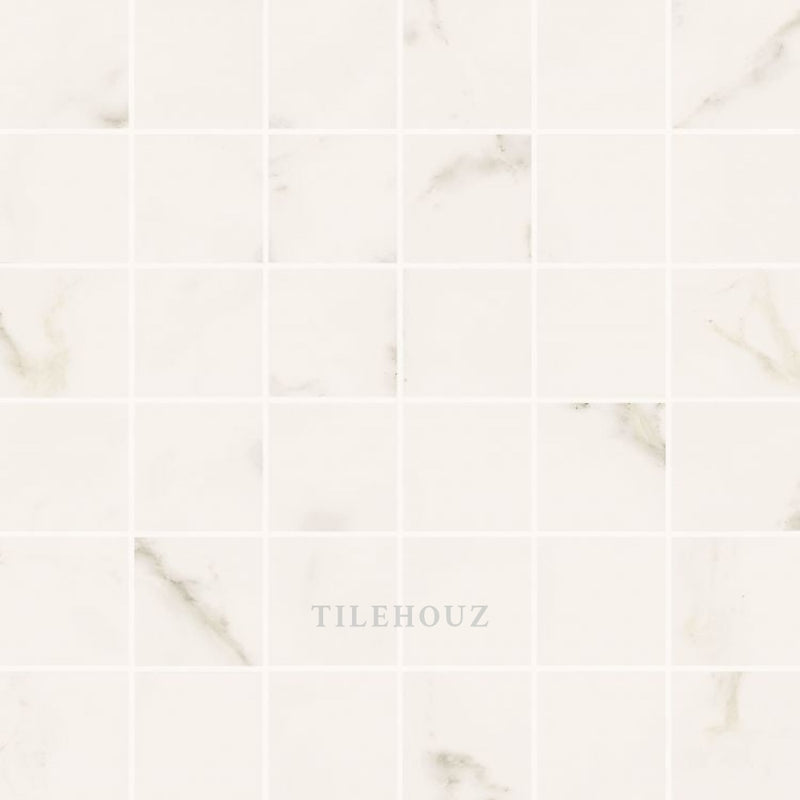 Trilogy Calacatta White Soft 2 X Mosaic 12 Porcelain Mosaics