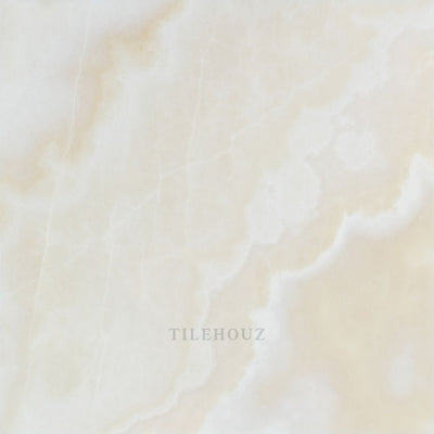 12 X Polished White Onyx Tile - (Cross-Cut) Mosaic Tiles