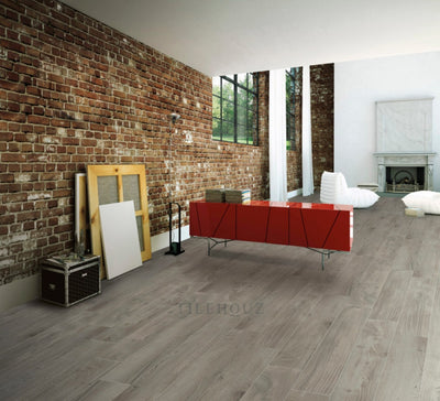 Woodlands Grey 6 X 40 Porcelain Tiles