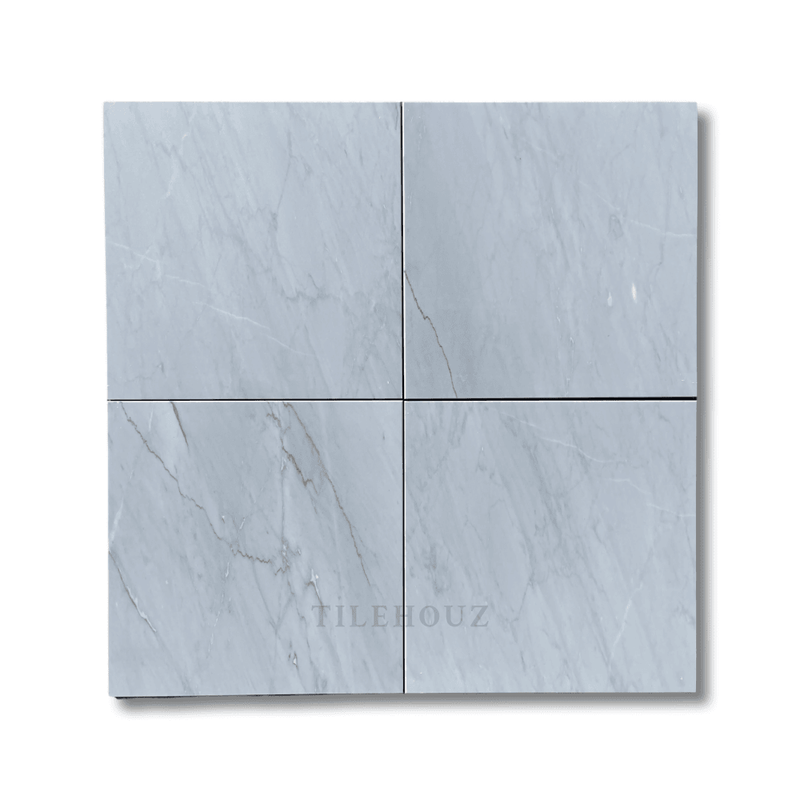 Bardiglio Imperiale Premium Italian Marble 12X12 Tile Polished&Honed Wall & Ceiling