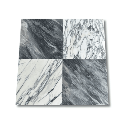 Bardiglio Nuvolato Italian Marble 18X18 Tile