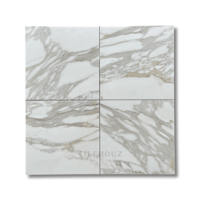 Calacatta Gold Marble 18X18 Tile Polished&Honed