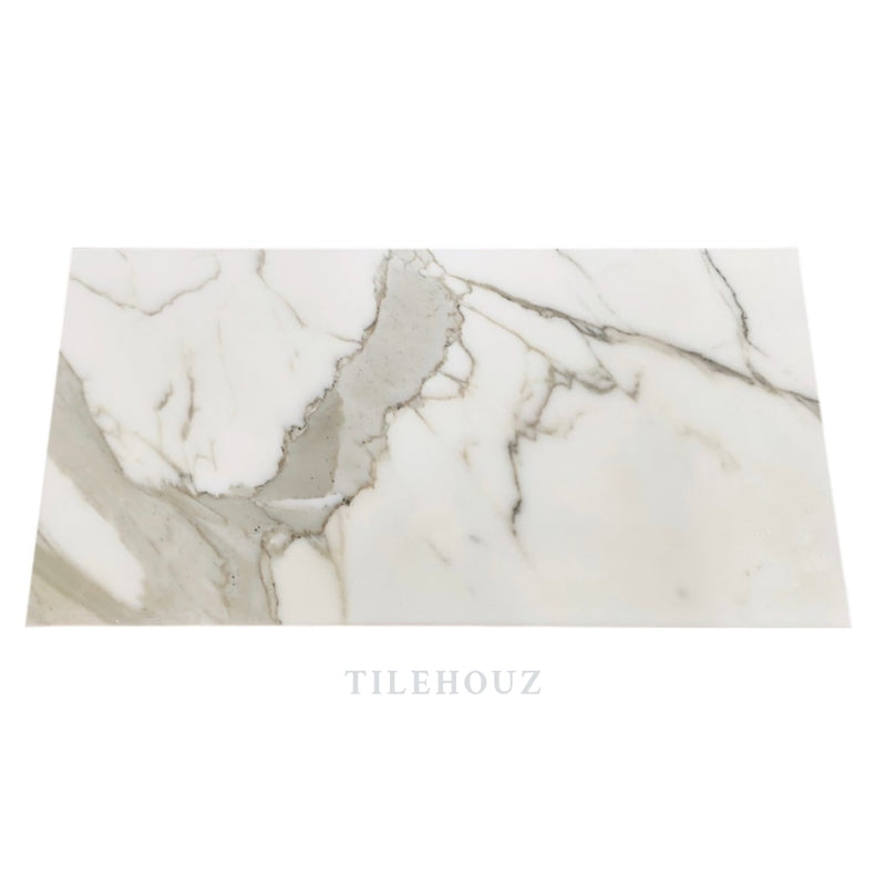 Calacatta Gold Premium Italian Marble 18 X 36 Tile Polished&Honed