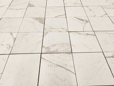 Calacatta Gold Premium Italian Marble 24X24 Tile Polished/Honed Mosaic Tiles