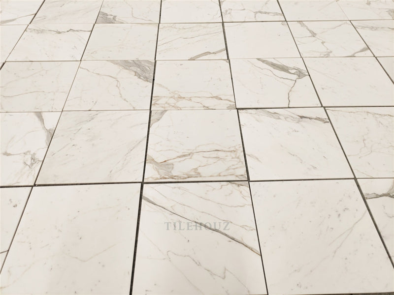 Calacatta Gold Premium Italian Marble 24X24 Tile Polished/Honed Mosaic Tiles