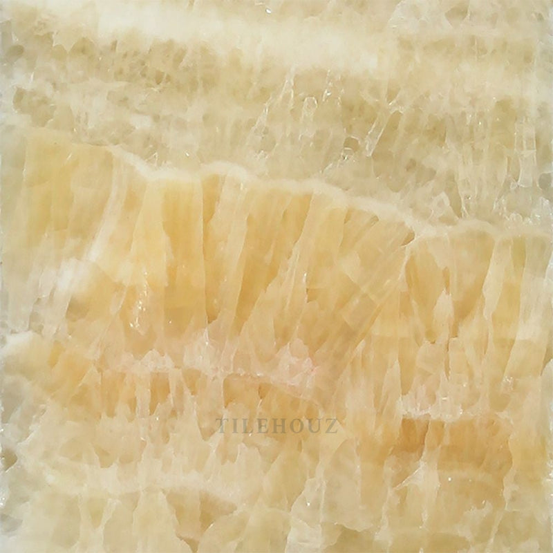 12 X Polished Honey Onyx Tile Mosaic Tiles