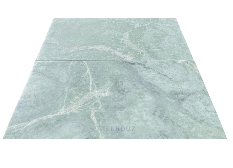 Ming Green Marble 12X24 Tile Polished