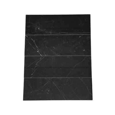 Nero Marquina 4X12 Tile Polished/honed