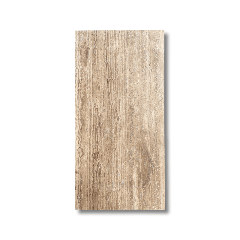 Wood Look Travertine Vein-Cut 12X24 Tile